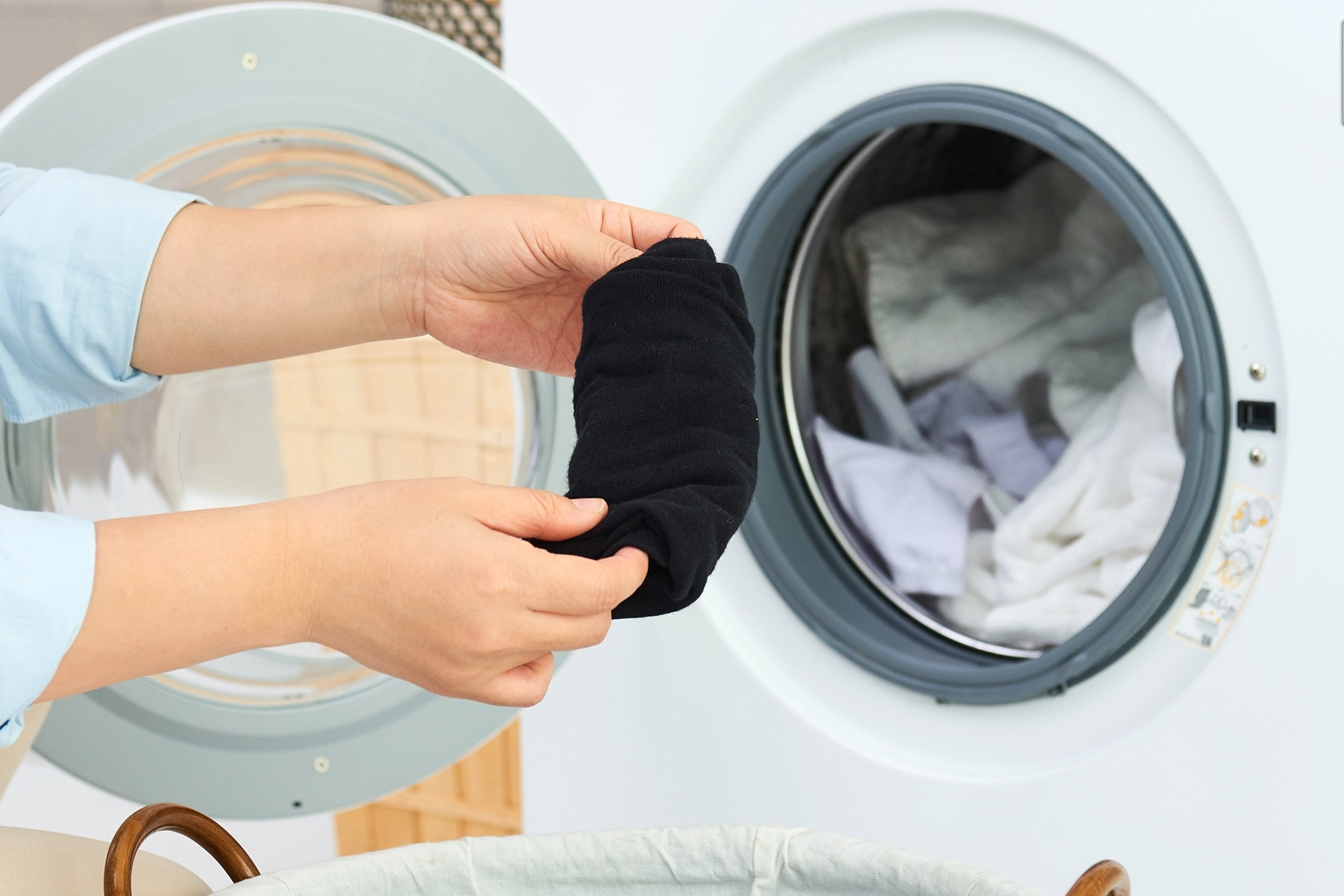 양말 빨래 세탁. 아이클릭아트