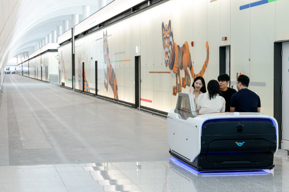 인천공항 자율주행 운송차량