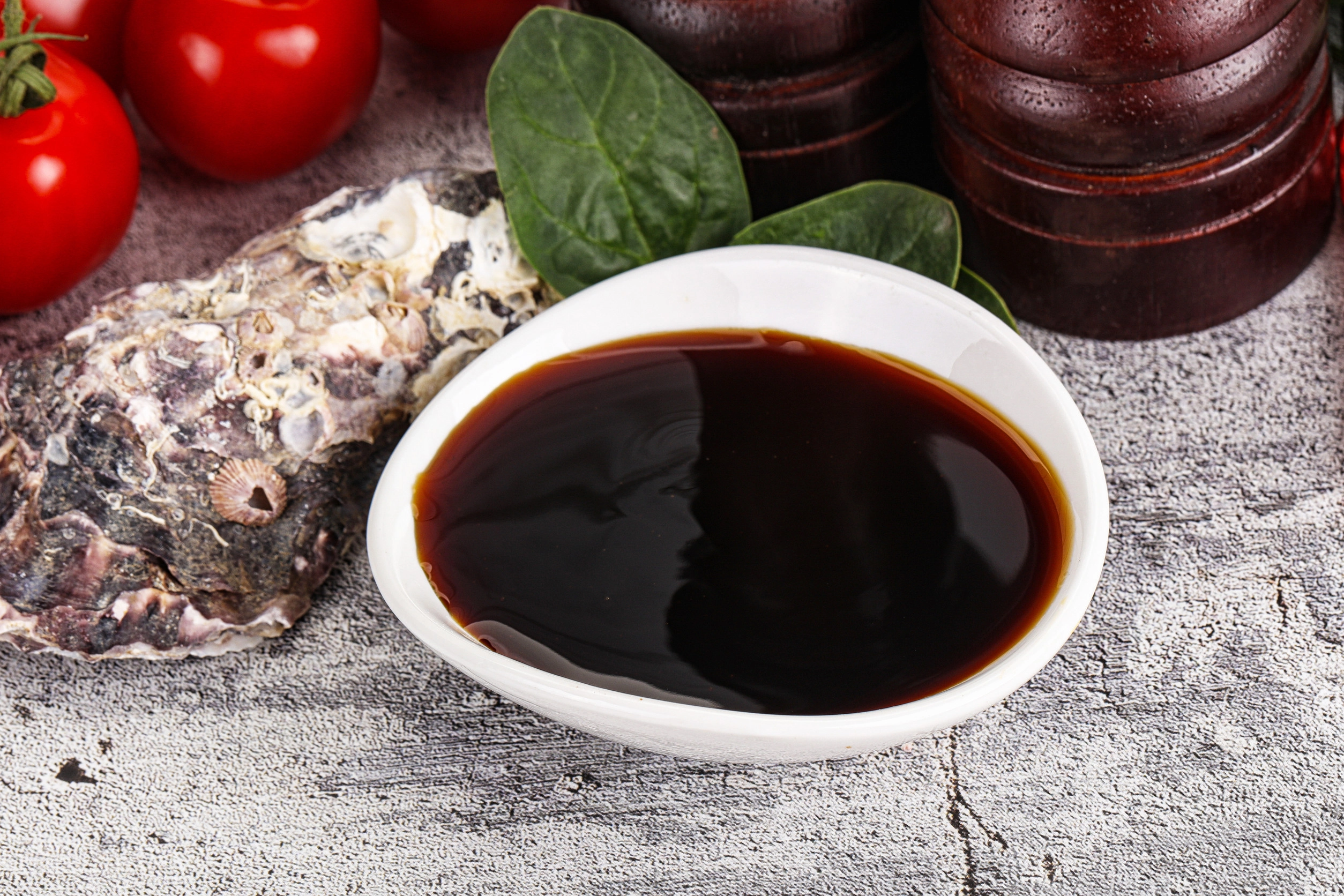 굴소스 이미지. 123rf