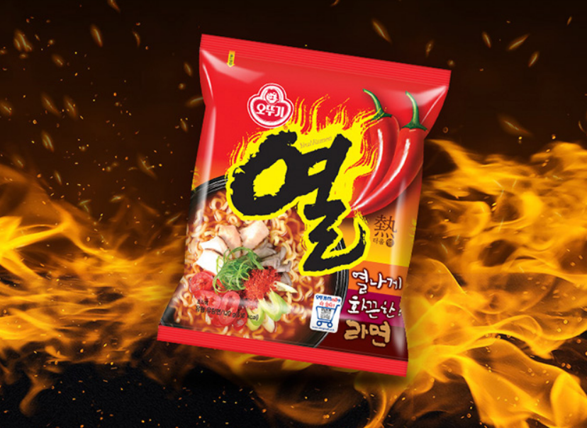 열라면. 오뚜기 제공