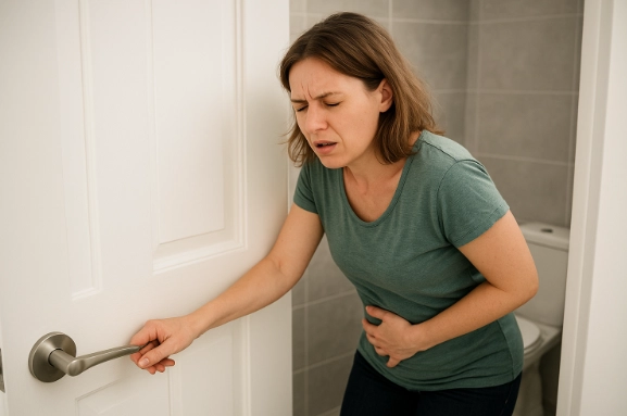 AI로 생성한 복통 관련 이미지.