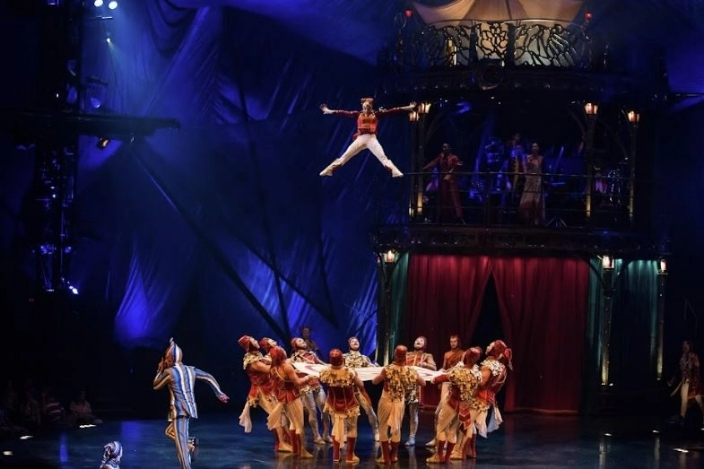 태양의서커스 ‘쿠자’ 공연사진. 마스트인터내셔널 제공