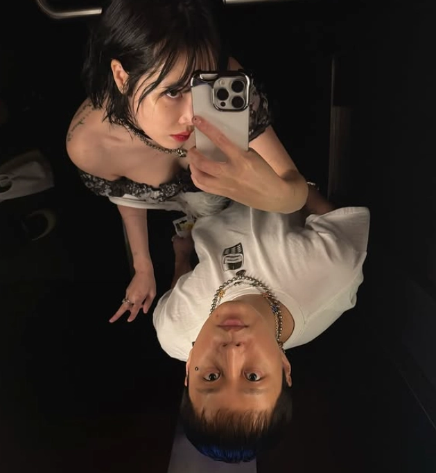 가수 현아와 용준형. 인스타그램 캡처