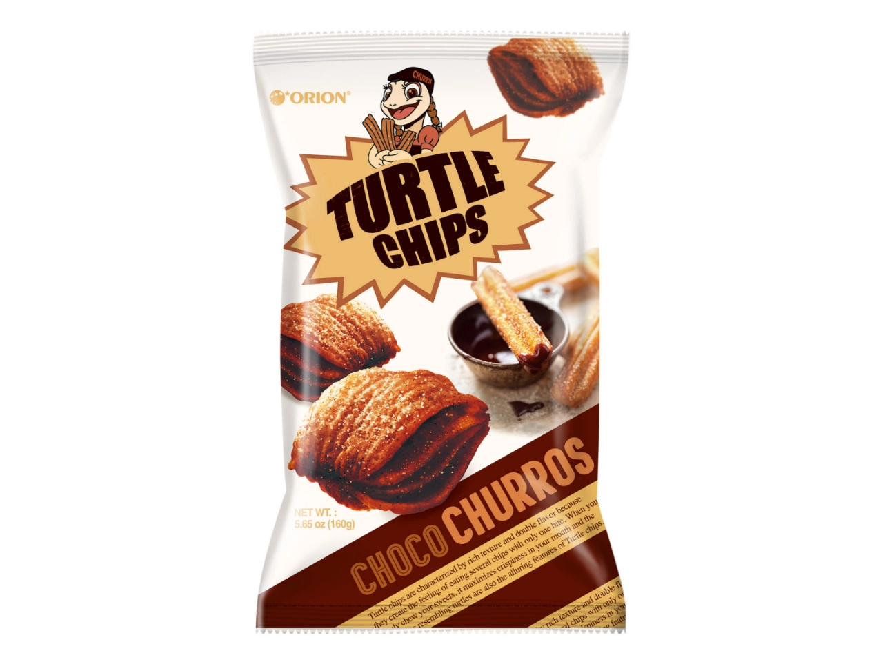해외에서 판매되는 꼬북칩 초코츄러스맛. 오리온 제공