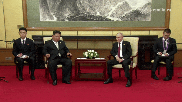 중국 전승절 80주년 열병식 참석차 중국을 방문 중인 북한 김정은 국무위원장과 블라디미르 푸틴 러시아 대통령이 3일 현지에서 양자회담을 개최하고 있다. 2025.9.3 크렘린궁 공보실