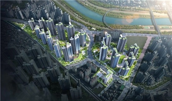 서울 이문 4구역 재개발 조감도. 서울시 제공