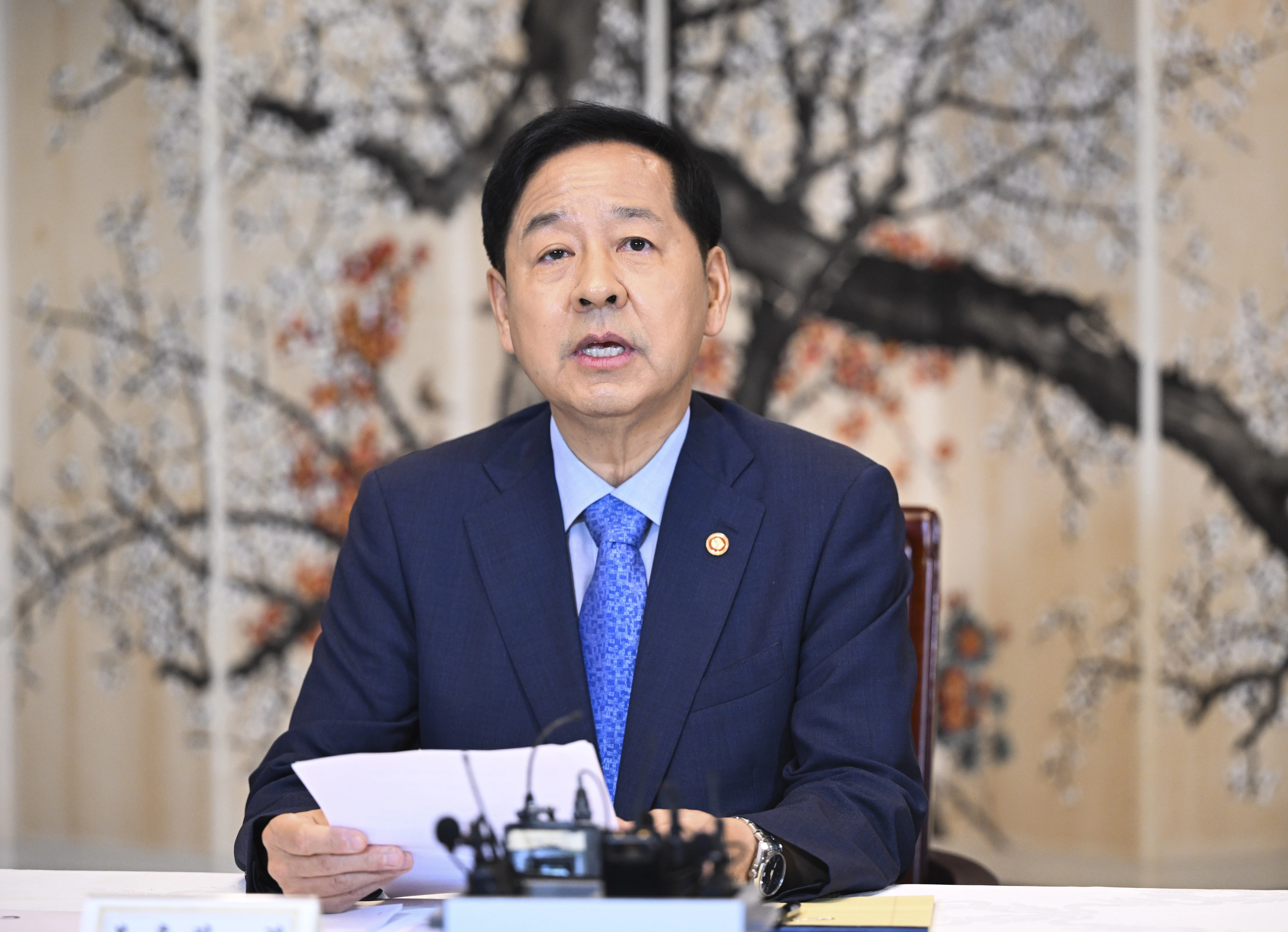 구윤철 부총리 겸 기획재정부 장관이 7일 서울 종로구 정부서울청사에서 열린 주택공급 확대방안 관련 부동산 관계장관회의에서 발언하고 있다. 2025.9.7 이지훈 기자
