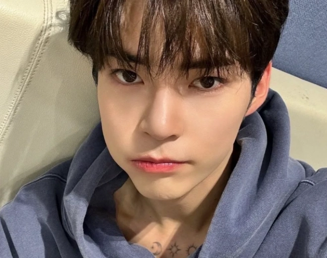 그룹 제로베이스원 성한빈. 인스타그램