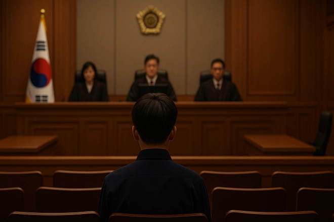 국민참여재판. AI 생성 이미지.