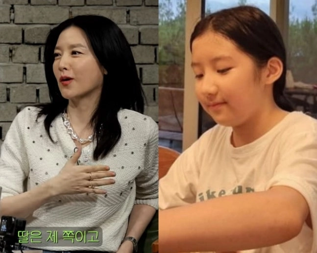 이영애와 딸 정승빈양. 유튜브 채널 ‘짠한형 신동엽’·리아네이처 공식 인스타그램