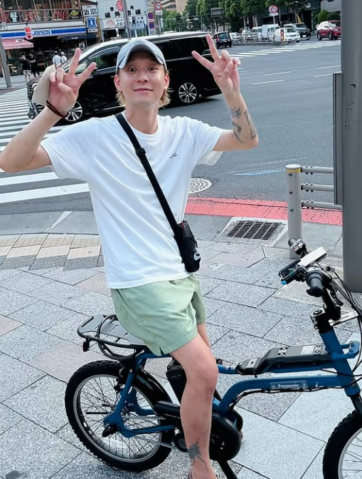 가수 박유천을 다룬 다큐멘터리가 일본에서 방영될 예정이다. 박유천 인스타그램 캡처