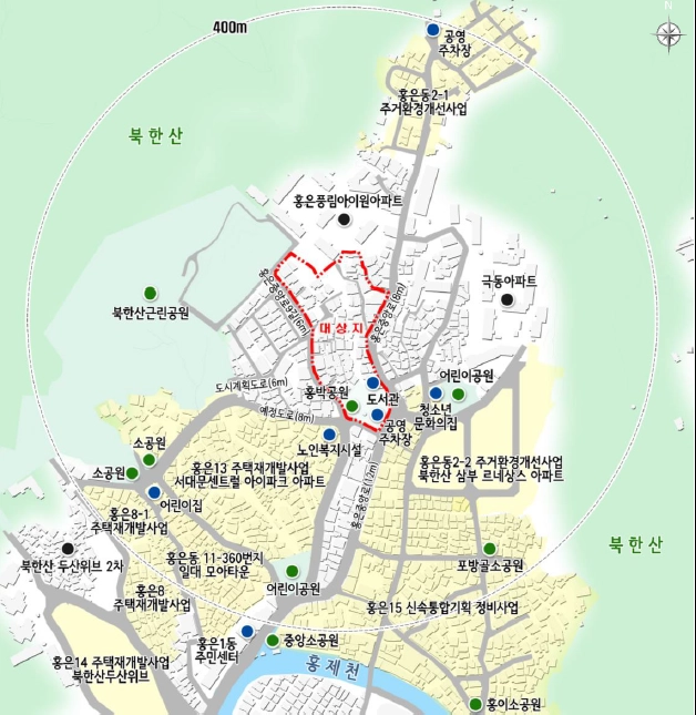 홍은동 10-18 위치도  홍은동 10-18 위치도