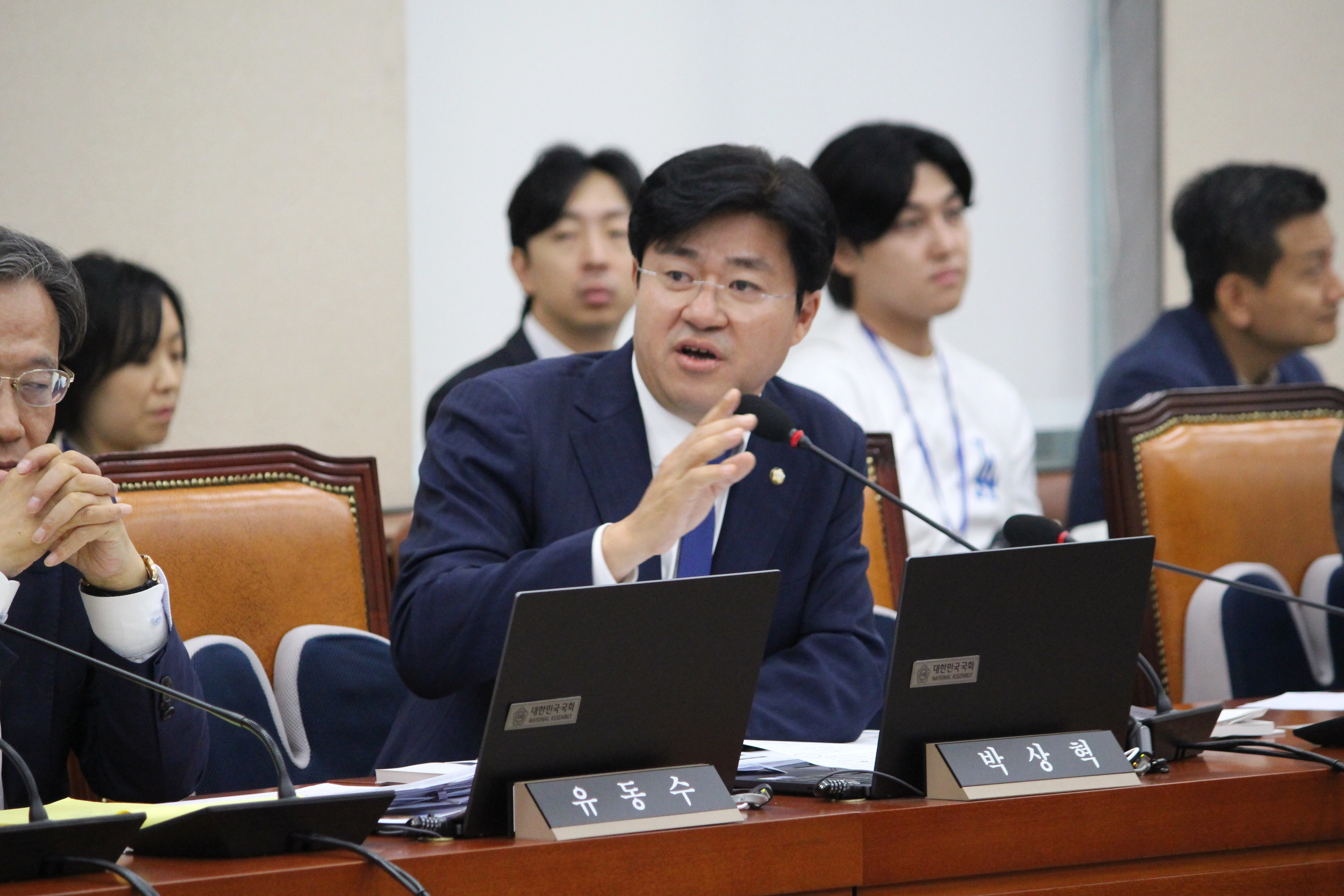박상혁 더불어민주당 의원이 정무위원회에서 질의하는 모습.
박상혁 더불어민주당 의원실 제공