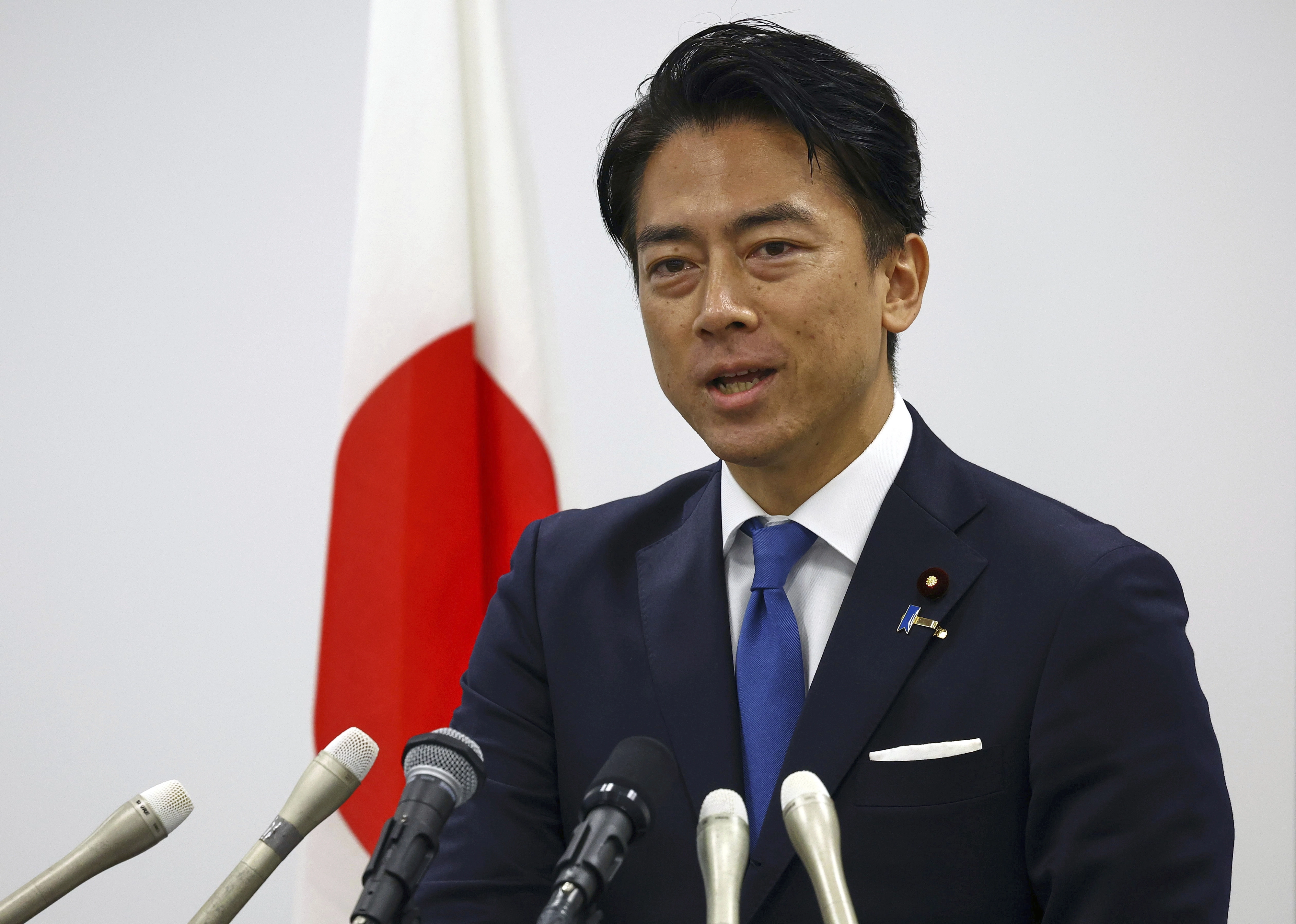 고이즈미 신지로 농림수산상. AP 뉴시스