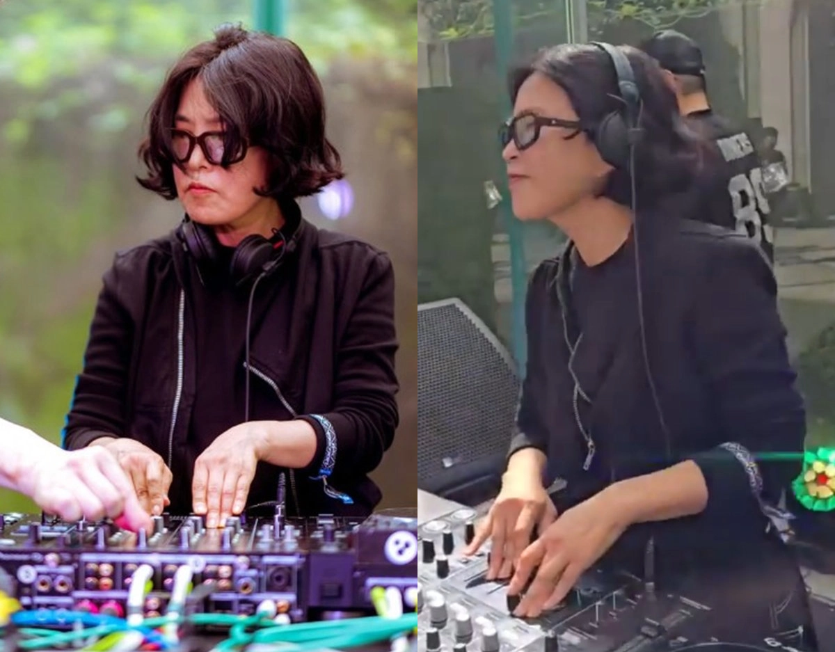 가수 이선희가 DJ ‘DJ HEE’로 변신해 울트라 코리아 2025 무대에 깜짝 등장했다. 울트라코리아, dj__s2 인스타그램 캡처