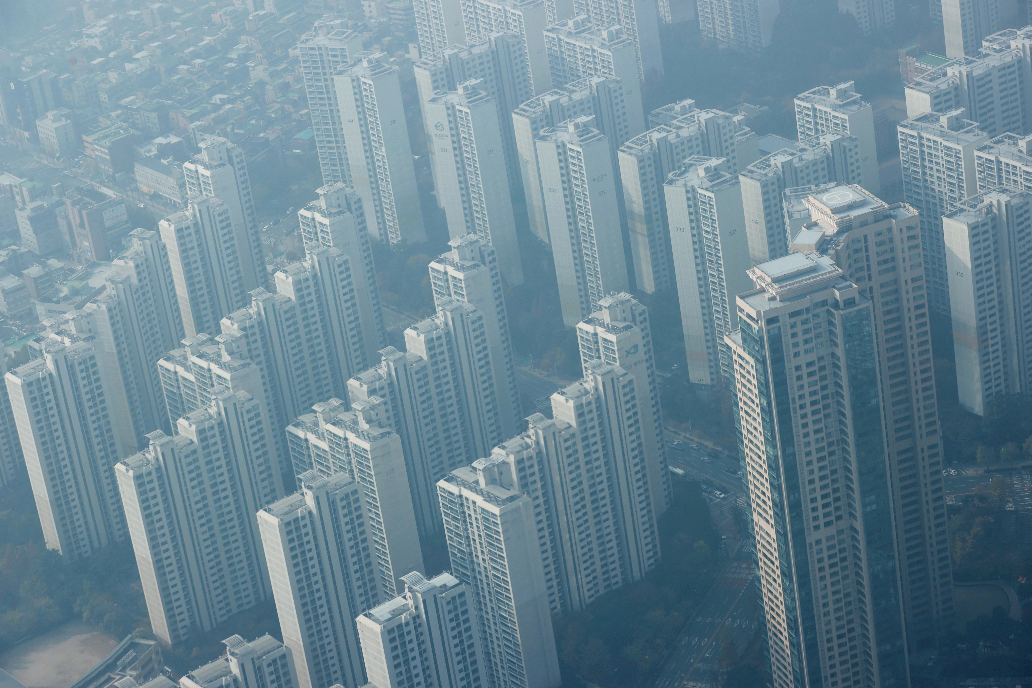 서울 송파·강남 일대 아파트 전경. 2023.11.23 연합뉴스