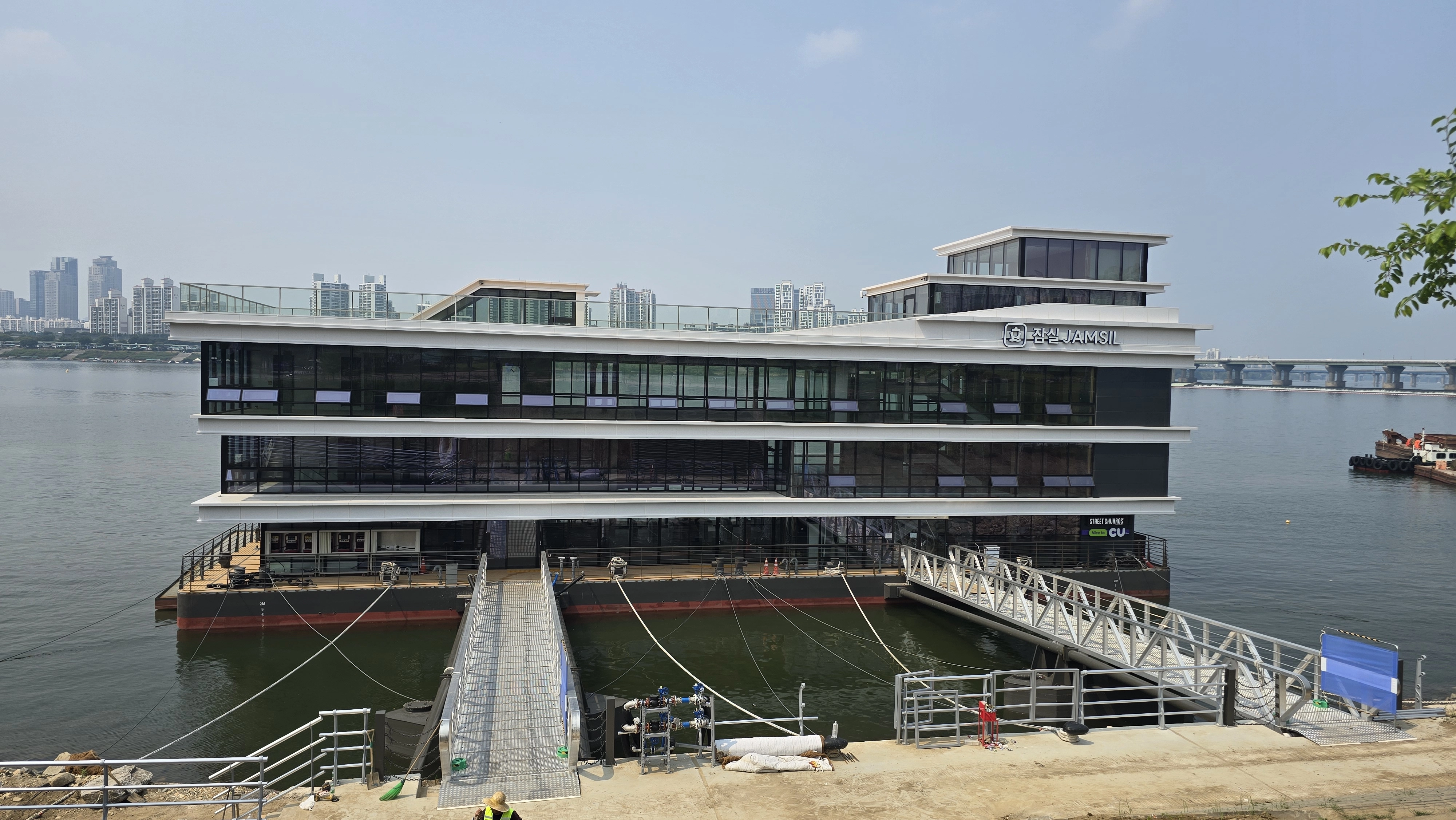 한강버스 잠실 선착장. 서울시 제공