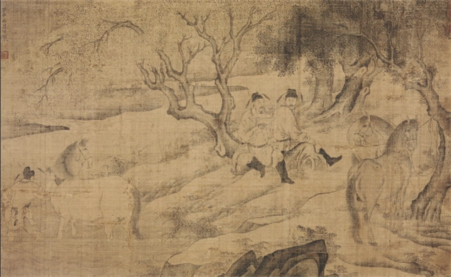 ‘2025 전남국제수묵비엔날레’에서 321년 만에 최초로 전시하는 공재 윤두서의 ‘세마도’ 원본.
전남도 제공