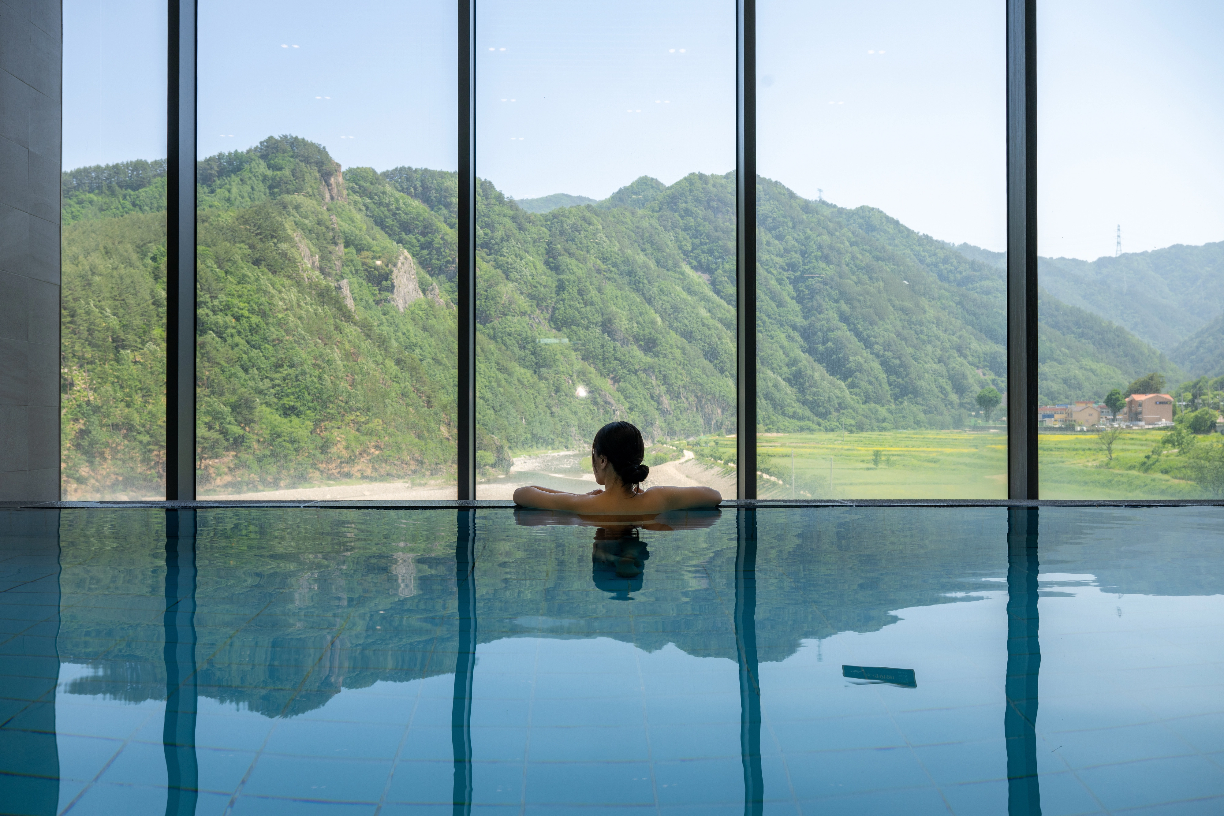 삼척시 가곡유황온천.
삼척시 제공