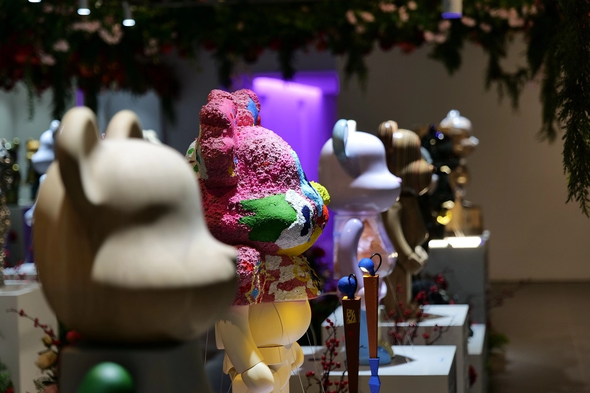 사진은 ‘BE@RBRICK WORLD WIDE TOUR 3 in Seoul’ 전시 모습. 2025.10.1 무브인터렉티브 제공