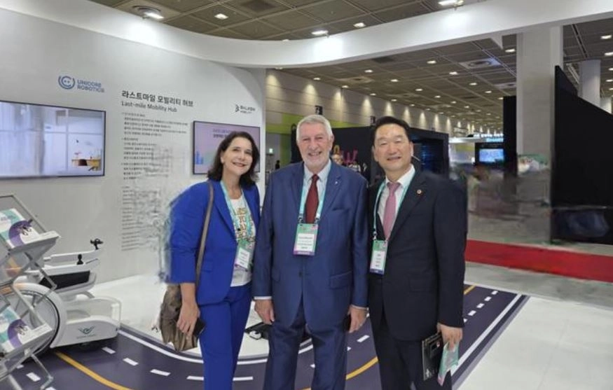 김태수 위원장과 피에르 미루도(Pierre Miroudot) 위원장