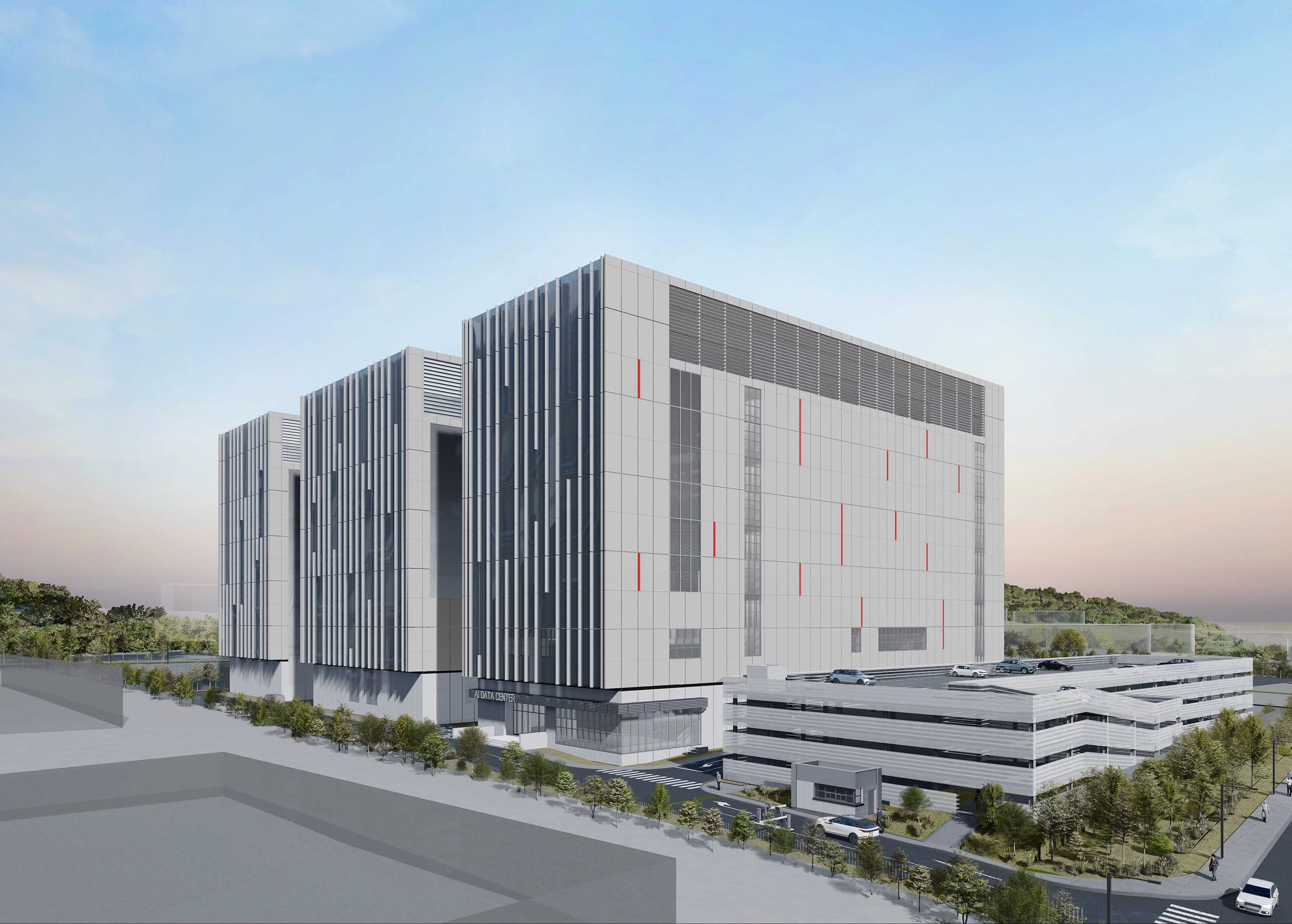 울산·미포국가산업단지에 들어설 ‘SK AI 데이터센터 울산’ 조감도. 
울산시 제공