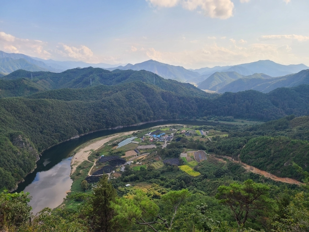 국가생태탐방로 조서 예정인 충남 금산 방우리 일원. 도 제공