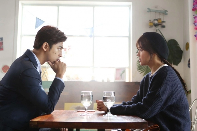 영화 ‘목숨 건 연애’에서 배우 하지원과 호흡을 맞춘 대만 배우 천보린.