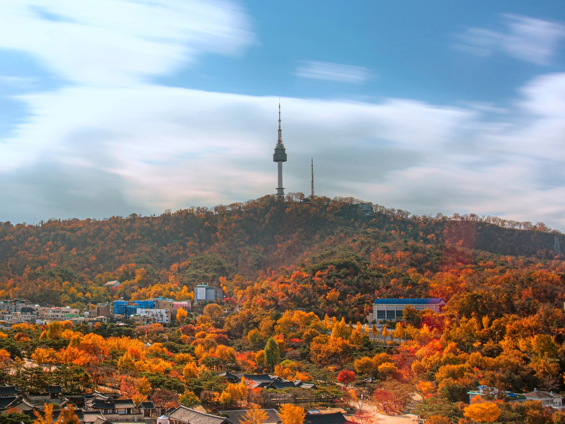 서울 남산의 가을 풍경. 자료: 서울관광재단 서울관광아카이브