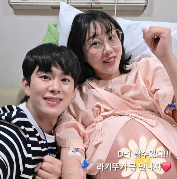 개그맨 부부 임라라(오른쪽)와 손민수. 임라라 인스타그램 캡처