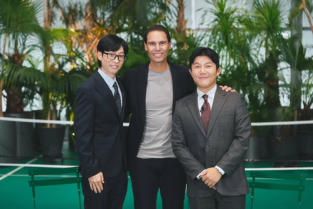 테니스 선수 라파엘 나달이 tvN ‘유퀴즈 온 더 블럭’(유퀴즈)에 출연한 모습. 유퀴즈 온 더 블럭 제공