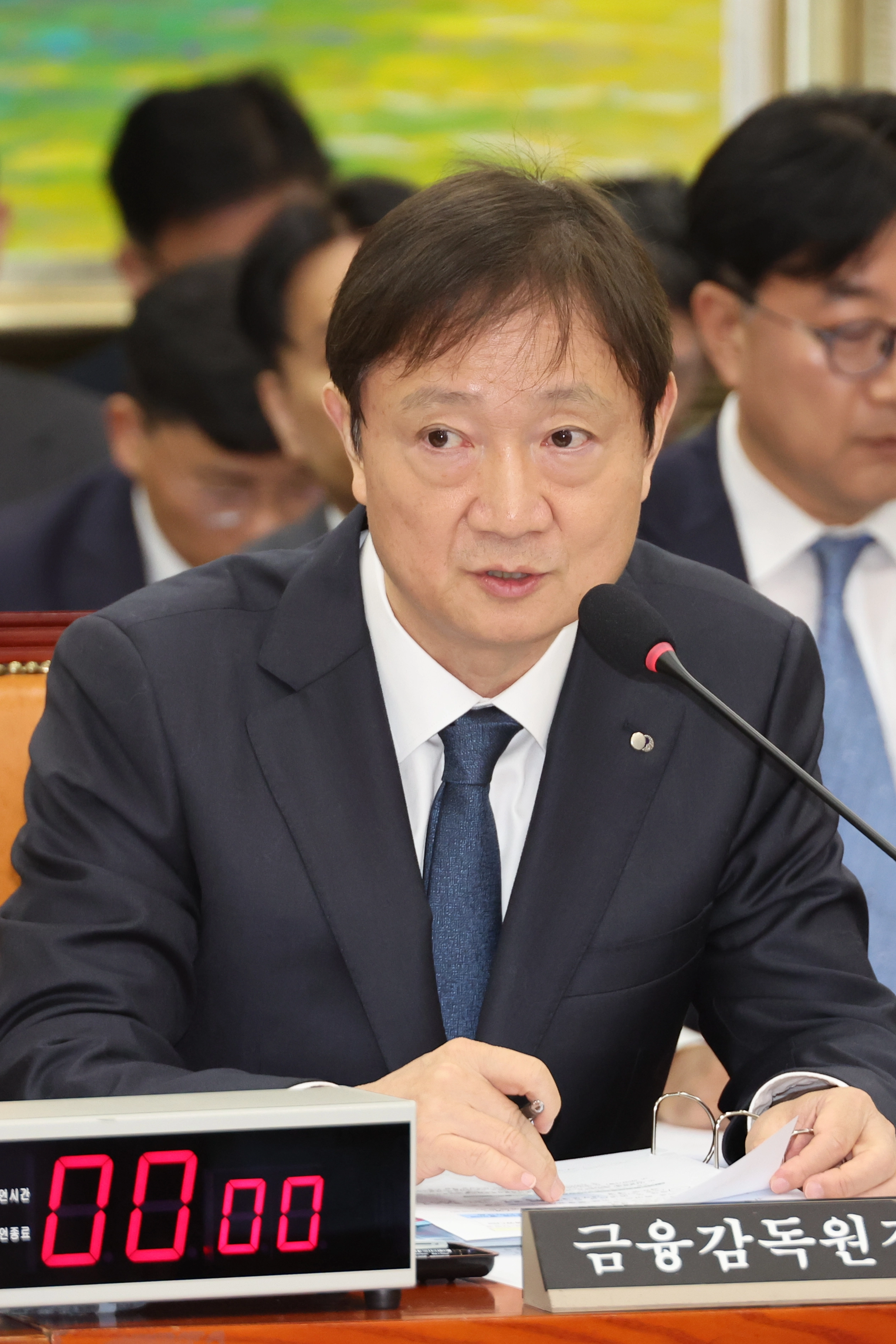 이찬진 금융감독원장. 
연합뉴스