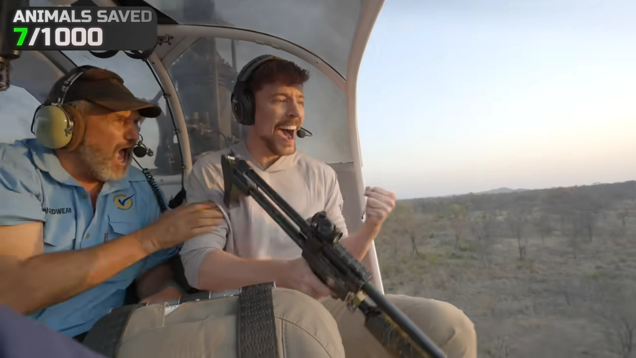 유튜브 채널 ‘미스터 비스트’ 영상 캡처