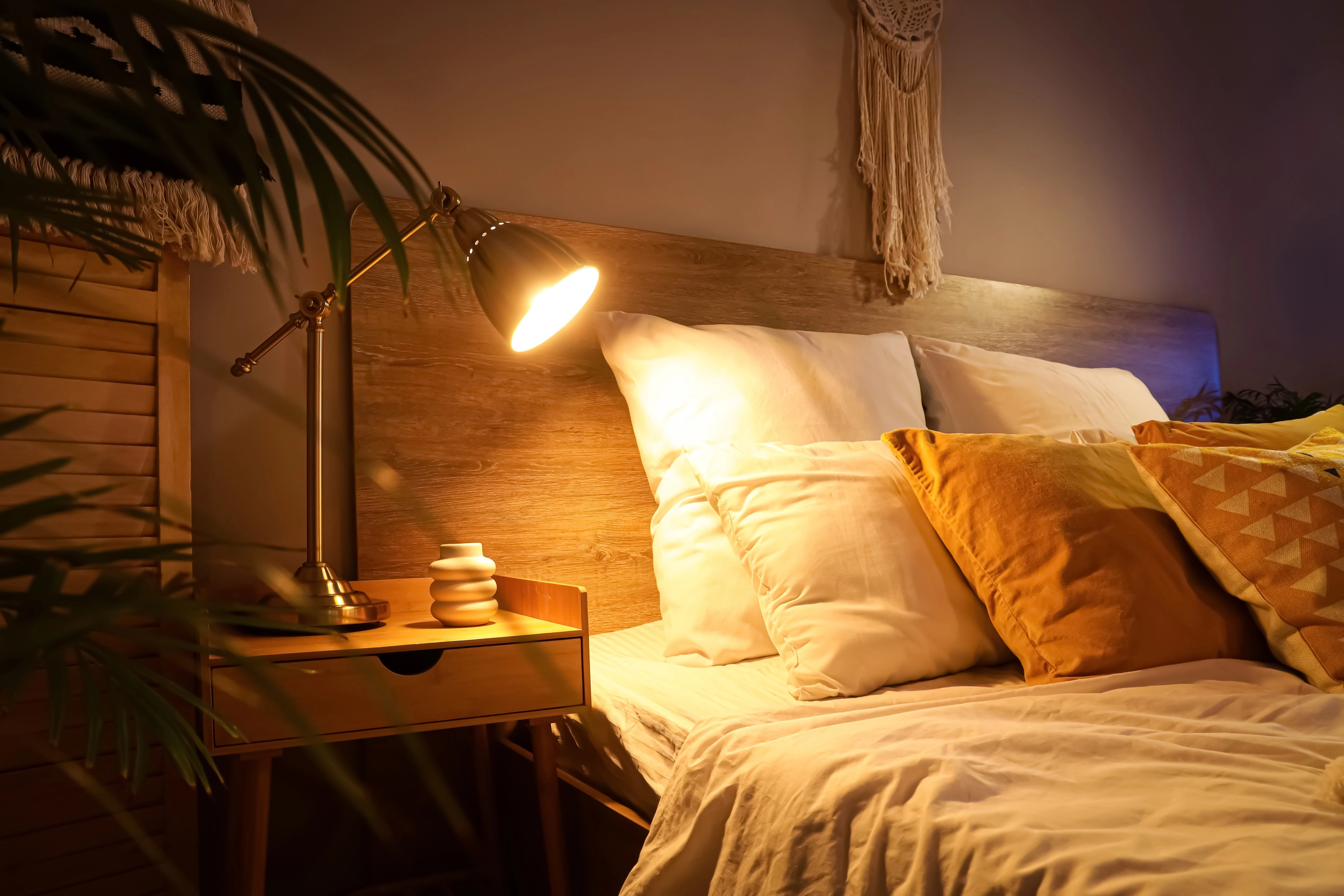 밝은 침실에서 자는 사람은 어두운 곳에서 자는 사람보다 심장마비 위험이 42% 높다. 123rf