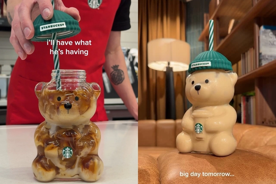 스타벅스가 한정판으로 선보인 ‘베어리스타(Bearista) 콜드컵’. 스타벅스 인스타그램 캡처