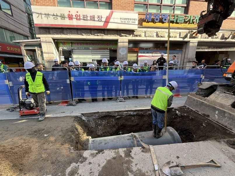 도시안전건설위원회 노후 하수관로 정비 현장 실태점검