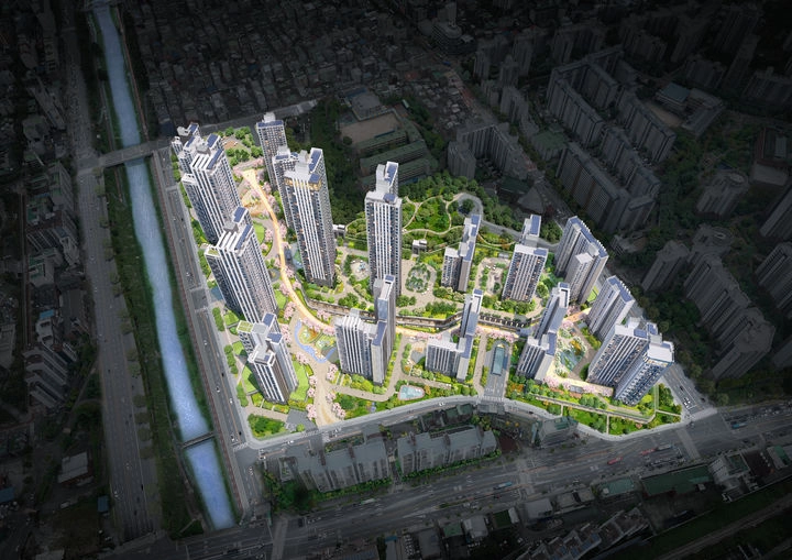 서울 서대문구 북가좌6구역 조감도.
서울시 제공