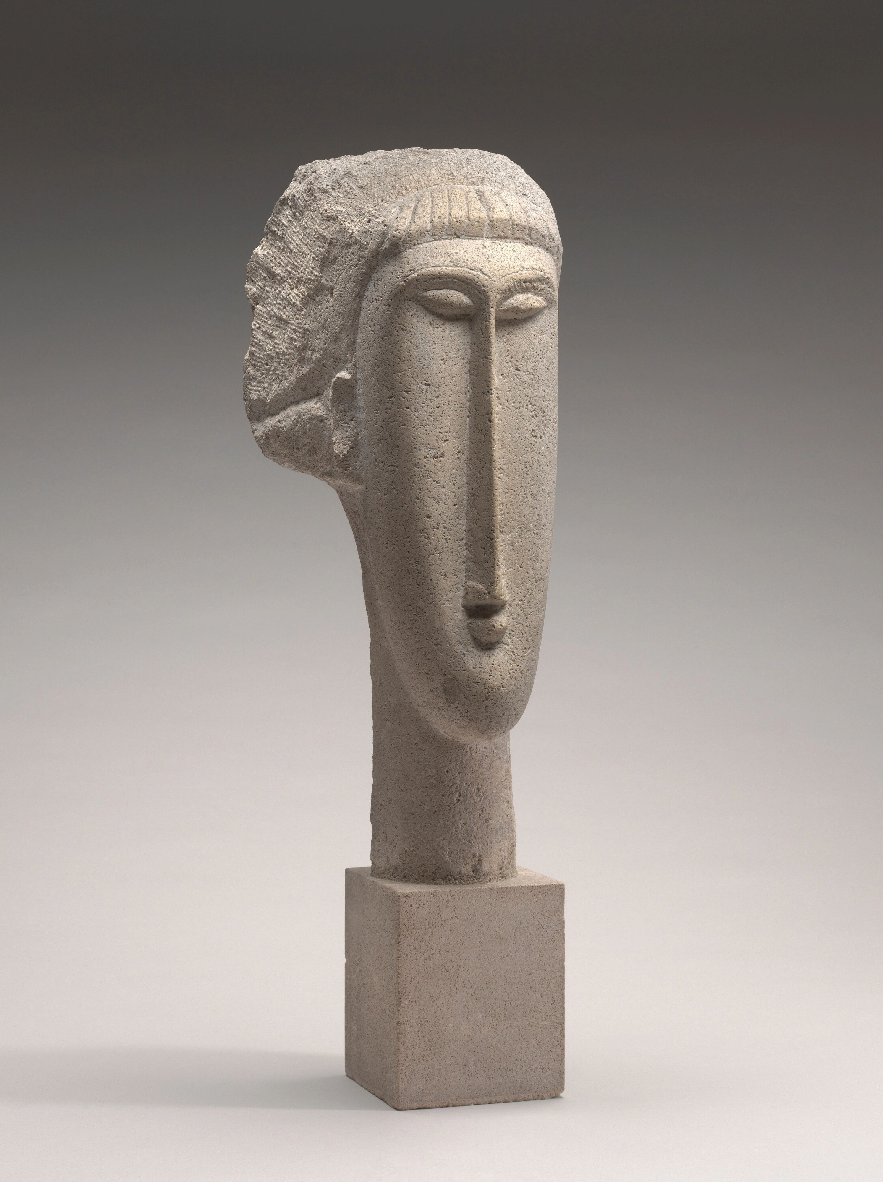 ‘여인의 머리’(1911~1912), 내셔널 갤러리 오브 아트.