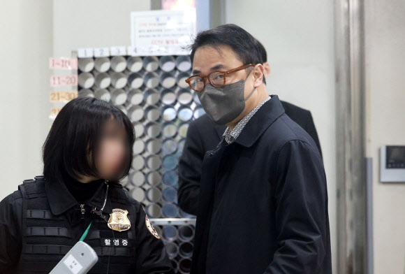 김진우 영장실질심사 출석