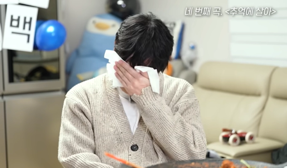 가수 성시경. 유튜브 채널 ‘규현’ 캡처