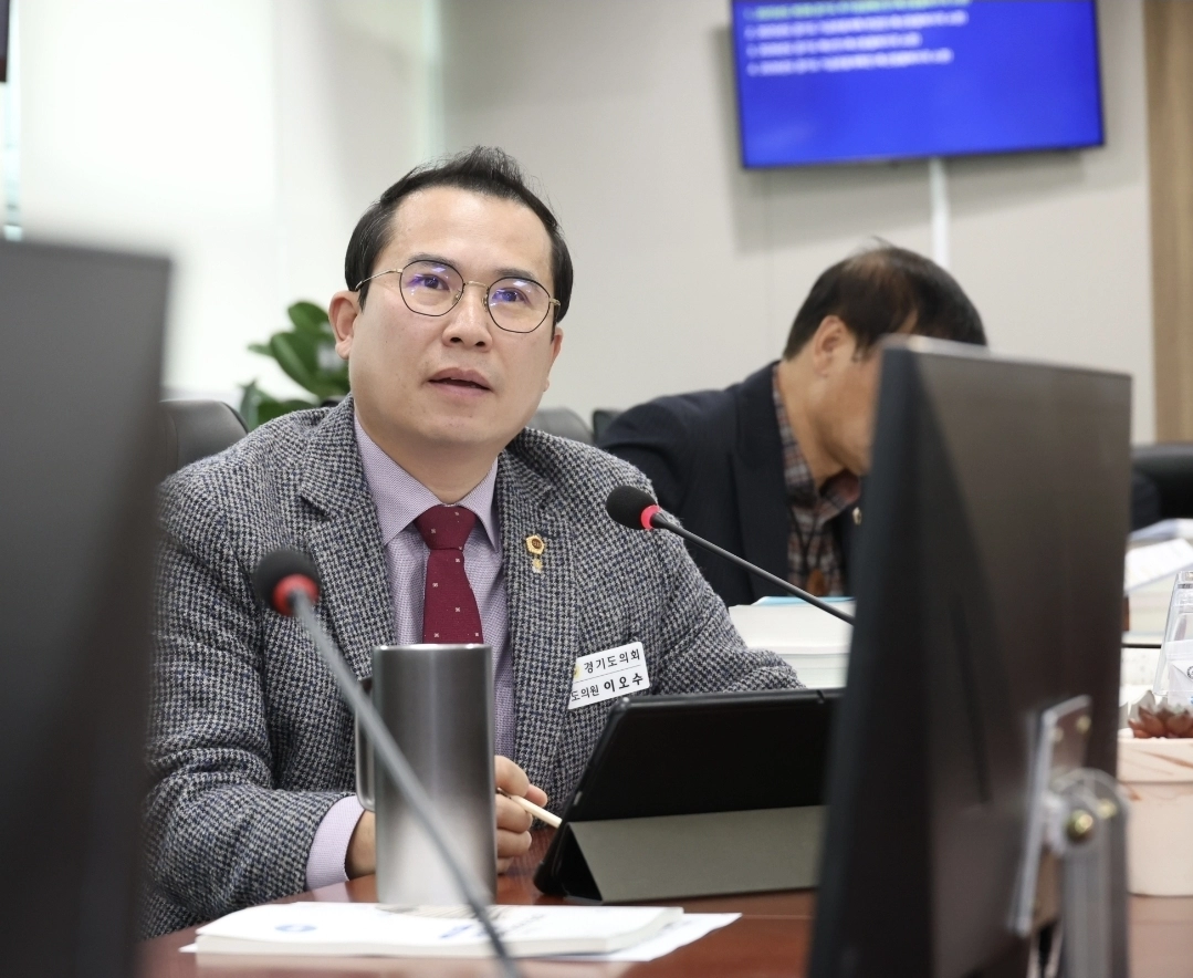 이오수 의원이 26일 2026년도 본예산 심의에서 질의하고 있다.(사진=경기도의회)