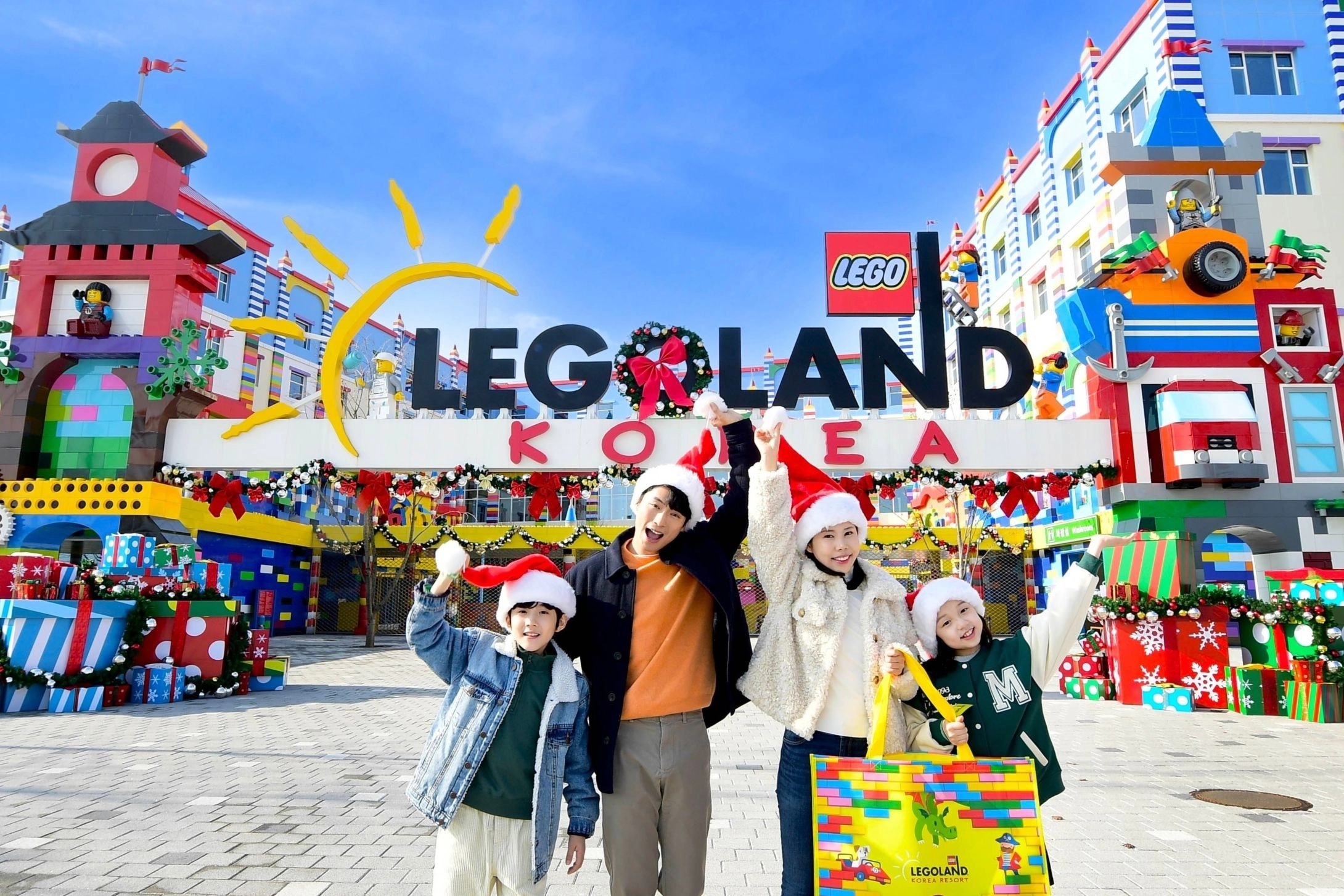 강원 춘천 레고랜드의 ‘메리 브릭스마스’. 레고랜드 제공.