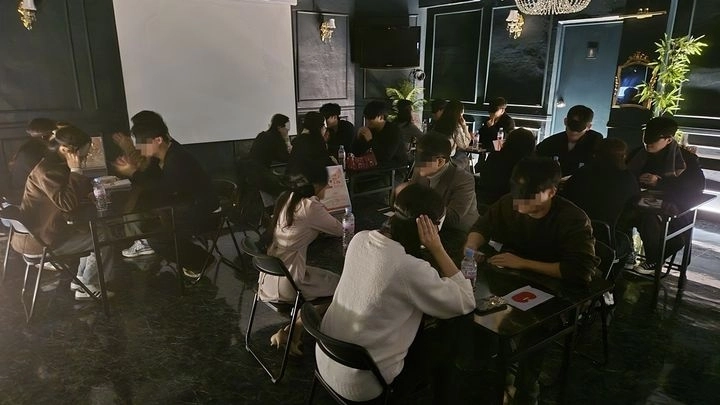 서울 관악구의 ‘4가지 없는 소개팅’ 2일 차(블라인드 소개팅) 진행 모습. 관악구 제공