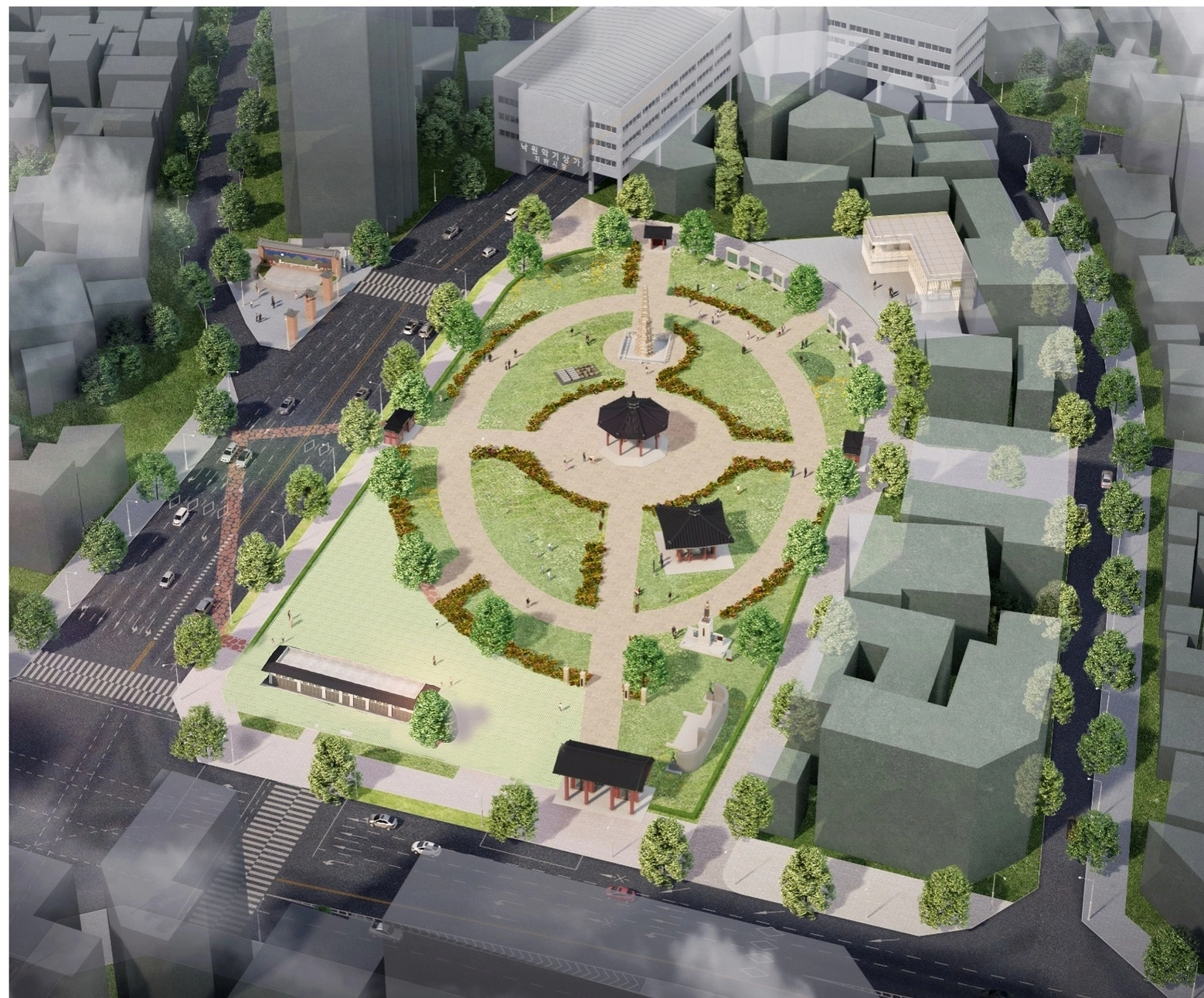 종로구 탑골공원 개선사업 조감도  서울 종로구가 추진 중인 탑골공원 개선사업의 조감도. 
종로구 제공