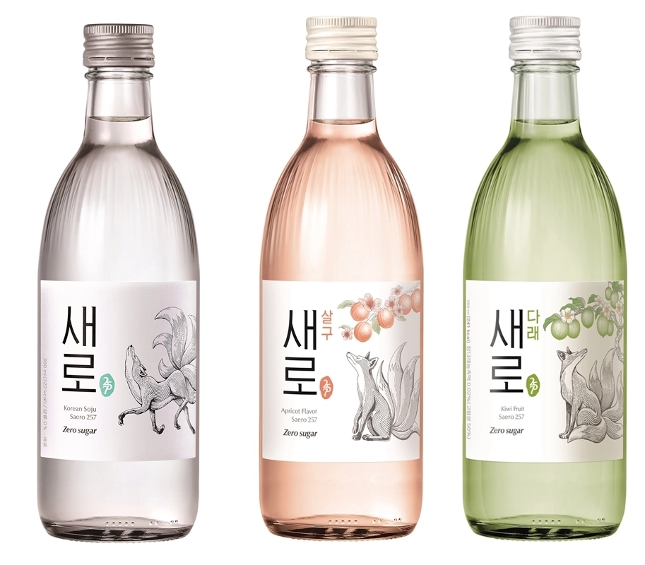 ‘새로’ 3종. 롯데칠성음료 제공