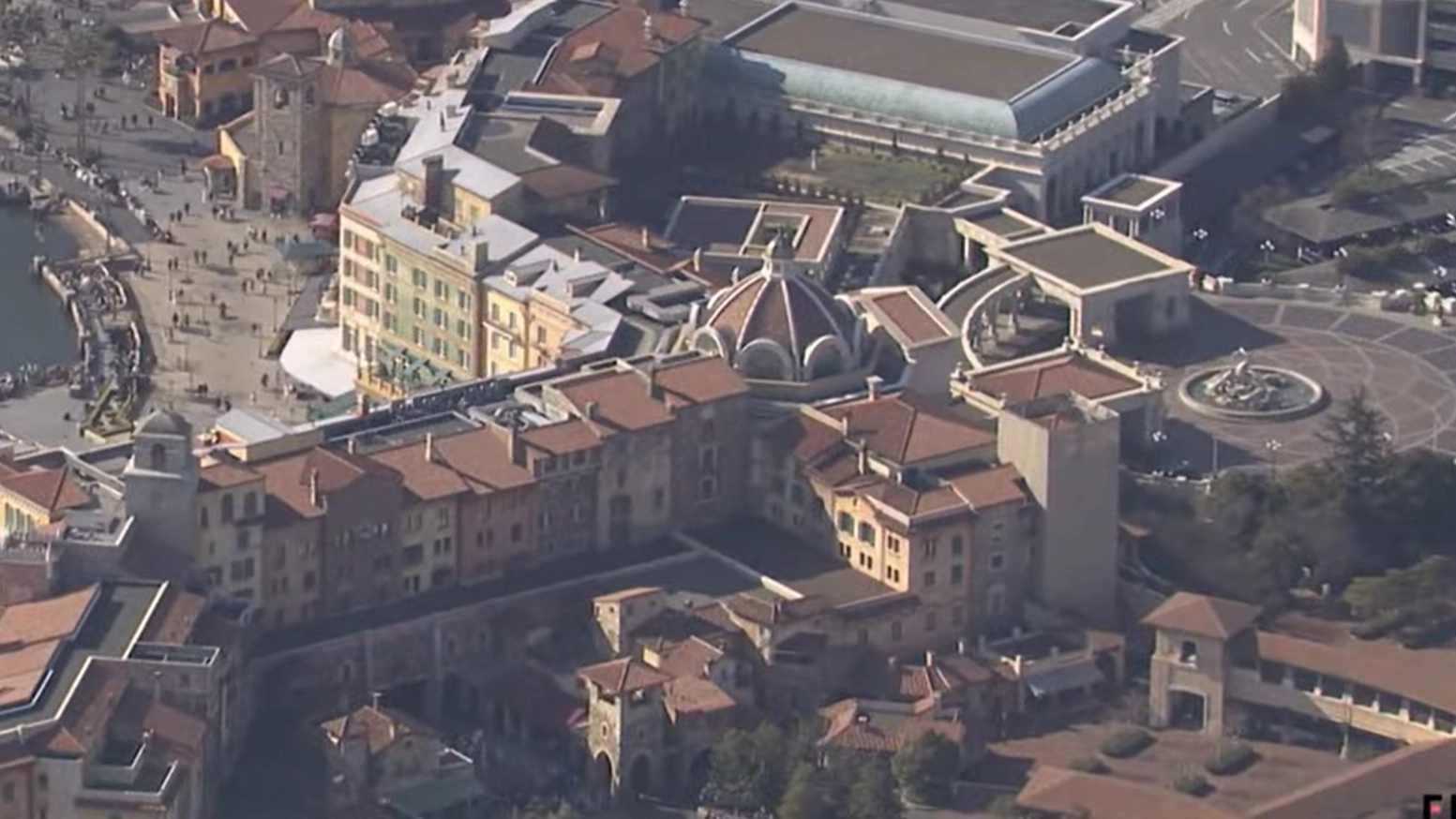 일본 도쿄 디즈니씨 전경. FNN프라임온라인 캡처