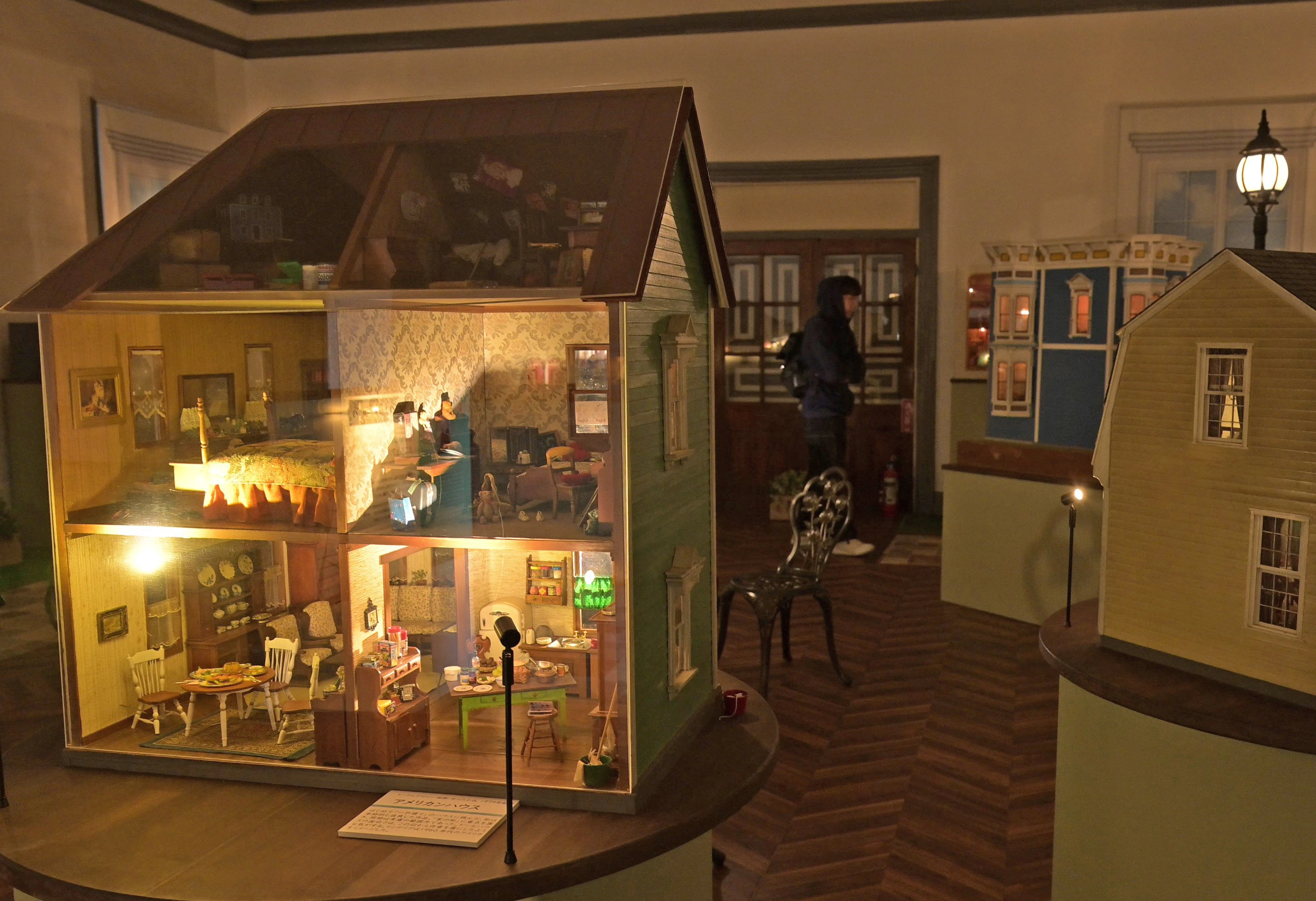 일본 근대 가옥을 재현한 미니어처. 치도박물관에서 전시 중이다.