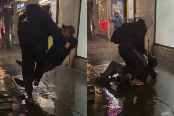 영국 런던 도심에서 10대 소녀를 성추행한 용의자가 때마침 현장에 있던 브라질 주짓수 챔피언에게 순식간에 제압당한 사건이 알려져 화제다. 인스타그램 캡처