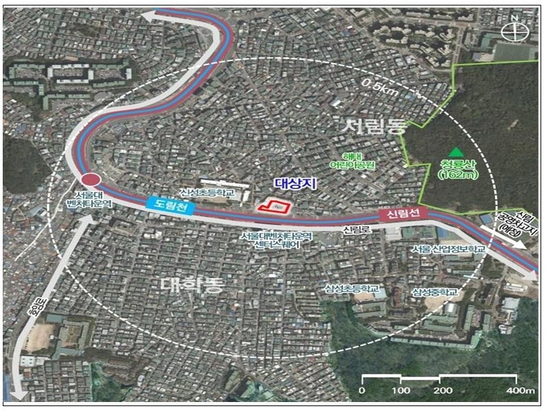 신림동 131-6번지 일대