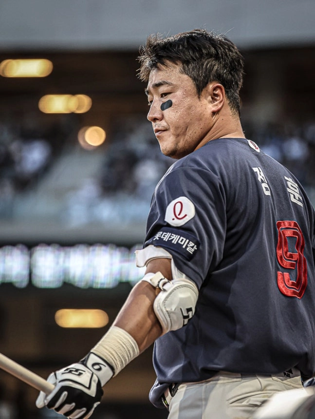 올 시즌을 끝으로 은퇴를 선언한 정훈. 롯데 자이언츠 제공